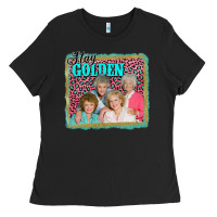 Black golden girls stay golden Ladies Tee - AdoDesignShop