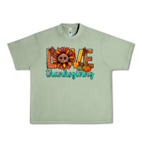 Oil Green love thanksgiving bbs Urban Heavy Tee - BundleAndBundleShop
