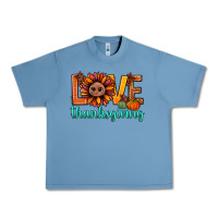 Pebble Blue love thanksgiving bbs Urban Heavy Tee - BundleAndBundleShop