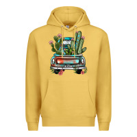 Antique Gold farm truck, Premium Hoodie - JahusDesignShop