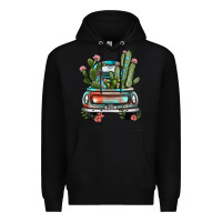 Black farm truck, Premium Hoodie - JahusDesignShop