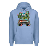 Colony Blue farm truck, Premium Hoodie - JahusDesignShop
