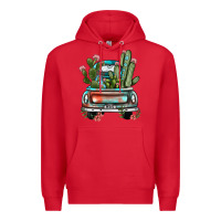 Red farm truck, Premium Hoodie - JahusDesignShop