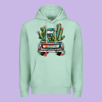 Farm Truck, Premium Hoodie Designed By Jahusdesignshop