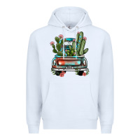 White farm truck, Premium Hoodie - JahusDesignShop