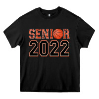 Black senior basketball Heavy Core Tee - AdoDesignShop