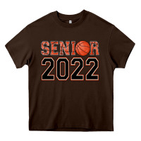 Chocolate Brown senior basketball Heavy Core Tee - AdoDesignShop