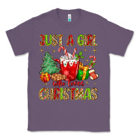 Just A Girl Who Loves Christmas Classic Tee | Teevron