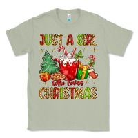 Matcha just a girl who loves christmas Classic Tee - MaliasSmallBusiness