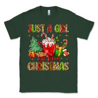 Sports Green just a girl who loves christmas Classic Tee - MaliasSmallBusiness