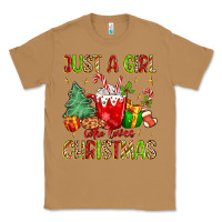 Toasted Coconut just a girl who loves christmas Classic Tee - MaliasSmallBusiness