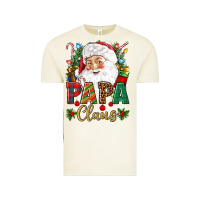 Vintage Arctic Papa Claus Christmas Vintage Tee - NancyCooperArtShop