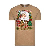 Vintage Coffee Papa Claus Christmas Vintage Tee - NancyCooperArtShop