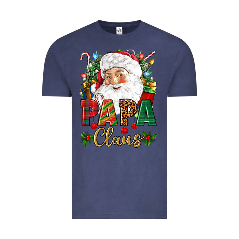 Papa Claus Christmas Vintage Tee by NancyCooperArtShop | Teevron