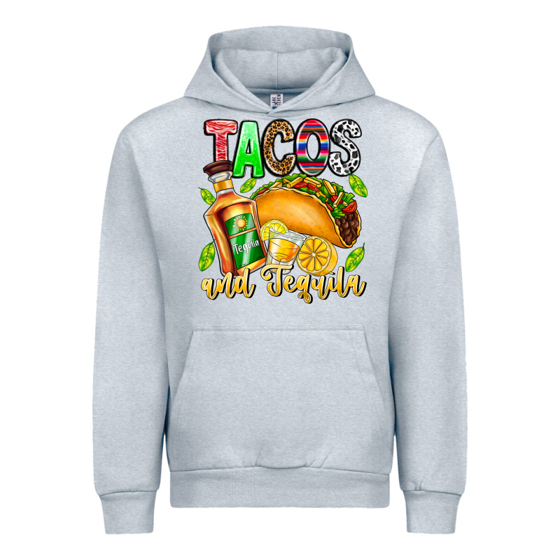 Tacos And Tequila Urban Hoodie by CowhideDigitalArt | Teevron