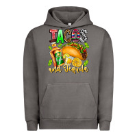 Pigment Tornado Tacos And Tequila Urban Hoodie - CowhideDigitalArt