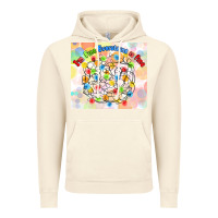 Vintage Artic im fine everything is fine with lights Vintage Hoodie - MaliasSmallBusiness