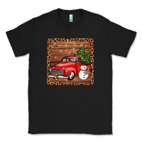 Black christmas truck coaster Classic Tee - JahusDesignShop