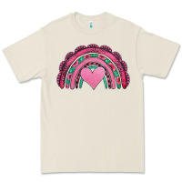 Bone valentines day pink gemstones rainbow Premium Tee - Jasminsmagicworld