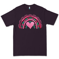 Plum valentines day pink gemstones rainbow Premium Tee - Jasminsmagicworld