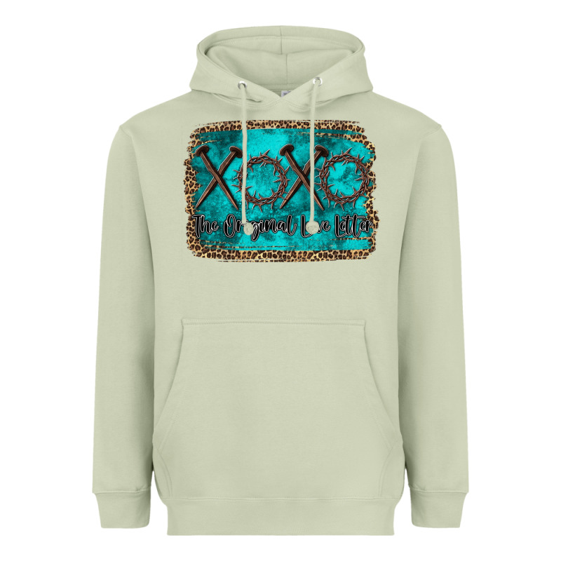 The Original Love Letter Easter Jesus Heavyweight Hoodie by OliviaCreatesArt | Teevron