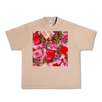 Burro valentines day coffee cups and love letter with xoxo and leopard seaml Urban Heavy Tee - BundleAndBundleShop
