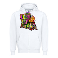 White louisiana map Zipper Hoodie - CowGirlArtShop
