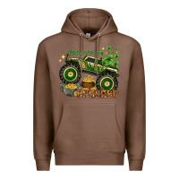 Chestnut shamrock crusher st. patrick's day Premium Hoodie - HowdyJamesFarm