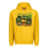 Lemon shamrock crusher st. patrick's day Premium Hoodie - HowdyJamesFarm