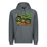 Rock shamrock crusher st. patrick's day Premium Hoodie - HowdyJamesFarm