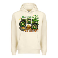 Sandshell shamrock crusher st. patrick's day Premium Hoodie - HowdyJamesFarm