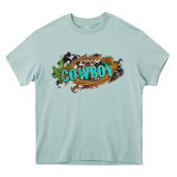 Arona western cowboy and hat with cactus and cowhide Heavy Core Tee - Artiststas