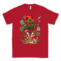 Red im the nurse elf Classic Tee - MaliasSmallBusiness