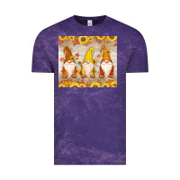 Cloud Purple Thankful Gnomes Vintage Tee - MaliasSmallBusiness