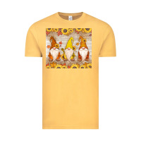 Vintage Mustard Thankful Gnomes Vintage Tee - MaliasSmallBusiness