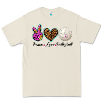 Bone peace love volleyball Premium Tee - BarkalooDesign