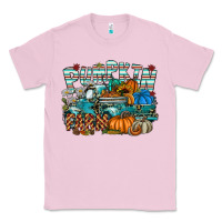 Bubblegum Pink pumpkin farm Classic Tee - SublimationCraftShop
