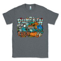 Charcoal Heather pumpkin farm Classic Tee - SublimationCraftShop