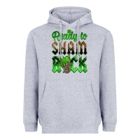 Heather Grey St. Patricks' Day ready to sham rock Heavyweight Hoodie - OliviaCreatesArt