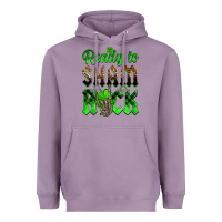 Lavender St. Patricks' Day ready to sham rock Heavyweight Hoodie - OliviaCreatesArt