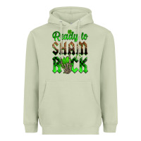 Matcha St. Patricks' Day ready to sham rock Heavyweight Hoodie - OliviaCreatesArt