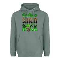 Sage St. Patricks' Day ready to sham rock Heavyweight Hoodie - OliviaCreatesArt