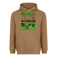 Toasted Coconut St. Patricks' Day ready to sham rock Heavyweight Hoodie - OliviaCreatesArt