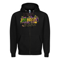 Black i have boundary issues Zipper Hoodie - CowGirlArtShop