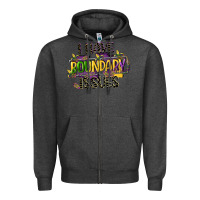 Charcoal Heather i have boundary issues Zipper Hoodie - CowGirlArtShop