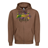 Chestnut i have boundary issues Zipper Hoodie - CowGirlArtShop