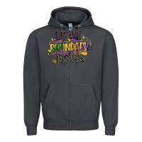 Smoke i have boundary issues Zipper Hoodie - CowGirlArtShop