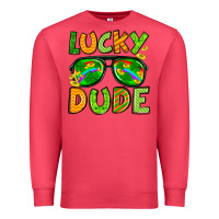 Cardinal St. Patrick's Lucky dude Premium Sweatshirt - OliviaCreatesArt
