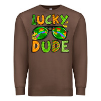Chestnut St. Patrick's Lucky dude Premium Sweatshirt - OliviaCreatesArt