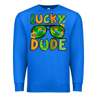 True Royal St. Patrick's Lucky dude Premium Sweatshirt - OliviaCreatesArt